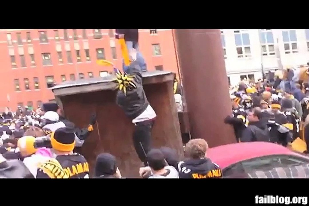 Drunk Climbing FAIL