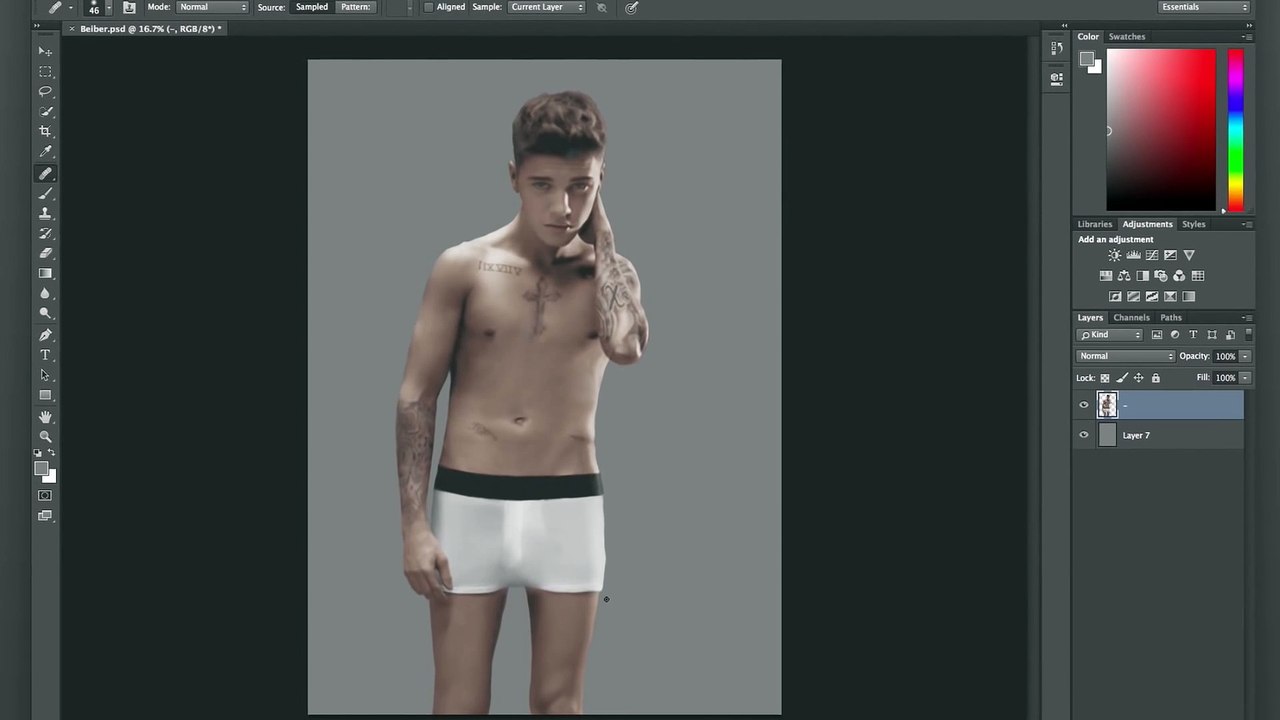 The Truth Behind Justin Biebers Calvin Klein Ad