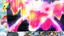 Mega charizard & Mega Metagross VS Primal Groudon & Primal Kyogre Pokemon XY:Mega Evolution act 3