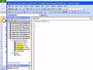Change All Pivot Tables When One Changes