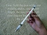 Basic Pen Spinning Trick-Thumbaround