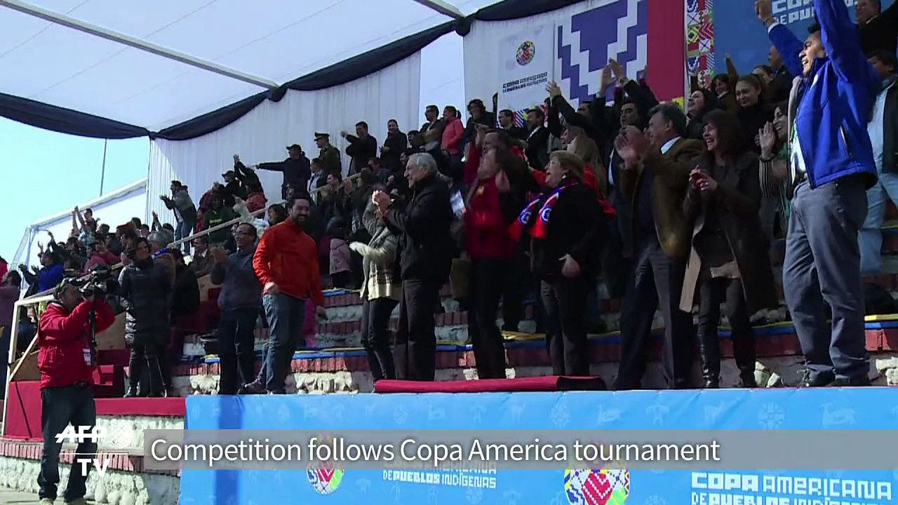 Indigenous peoples gather in Chile for second football Copa