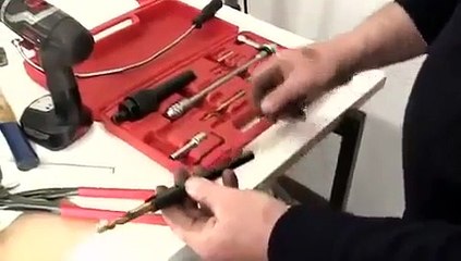 Extracteur de bougies de préchauffage cassée