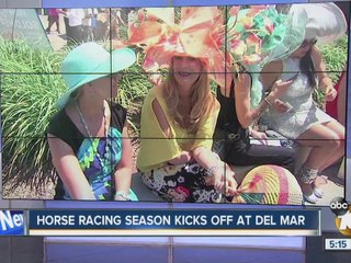 Horse racing season kicks off at Del Mar