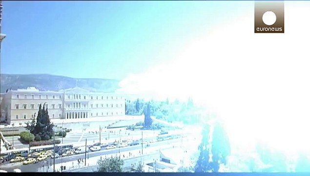 آتش سوزی عظیم در آتن پایتخت یونان