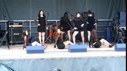 AOA Miniskirt KPop Dance Contest Christie Pits