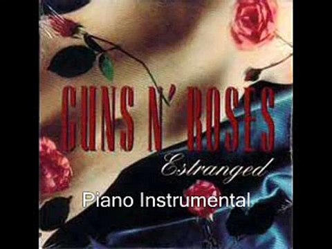 Guns N' Roses - Estranged Piano Instrumental Demo