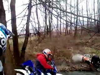 jan m rzeka ktm 525 exc krzeszowice 15.03.2009enduro