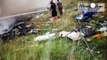 أوكرانيا: نشر شريط مصور للمتمردين يتحرون سقوط الطائرة الماليزية بعد ساعات من الحادث