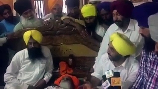 BhagwantMann Visits Bapu Surat Singh Part 2