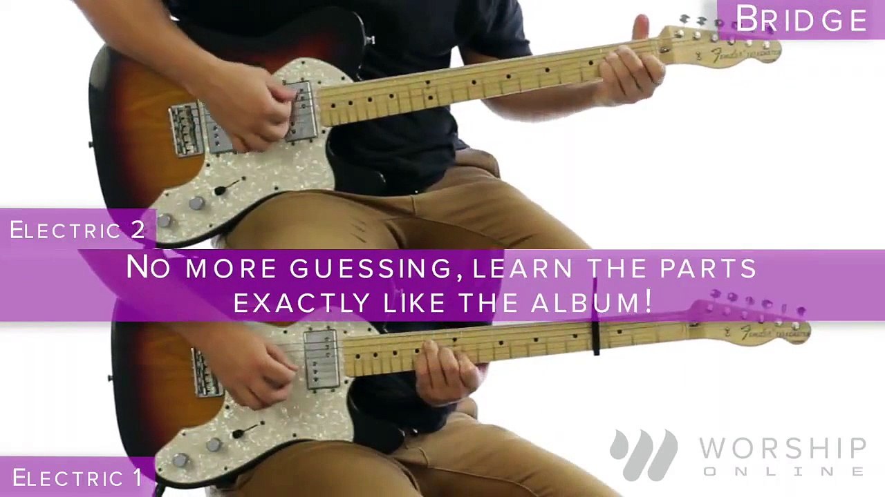 Closer - Bethel Music - Electric And Acoustic Guitar Tutorial