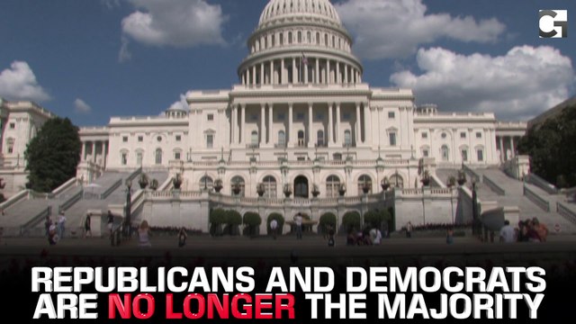Republicans and Democrats Are No Longer The Majority