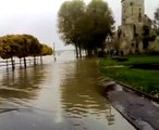Crue de la Loire Nevers Quai des Mariniers