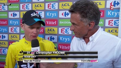 VIDÉO - Christopher Froome : "Je ne suis pas surpris par Van Garderen"