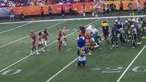 Texans Cheerleader Destroys Mascot at PRO BOWL!