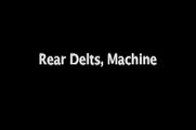 Everlast Fitness How To: Rear Delts with Machine