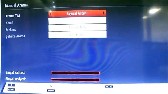 Vestel Türksat 4A Frekans Ayarları ve Kanal Ayarları