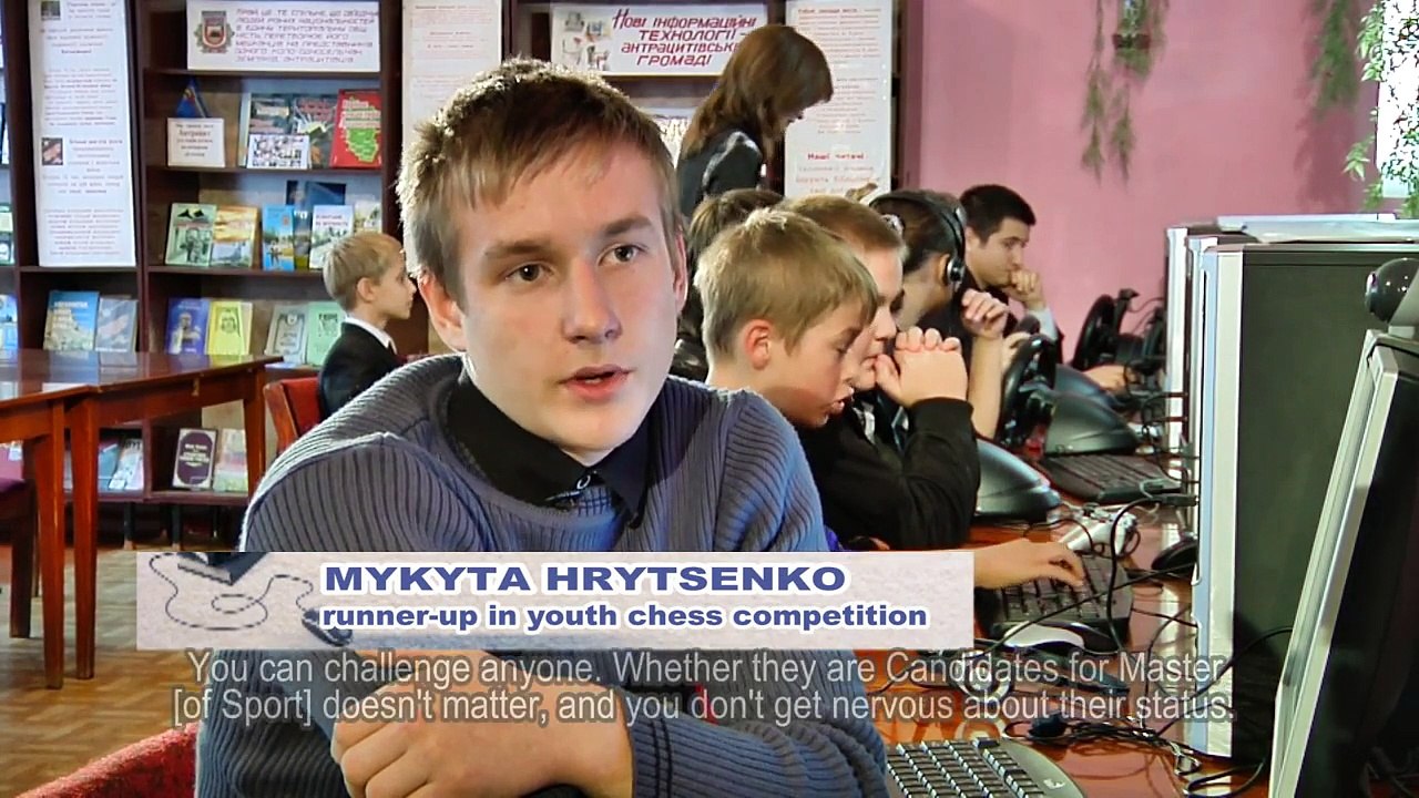 Chess world in Antratsyt Central Library_ENG