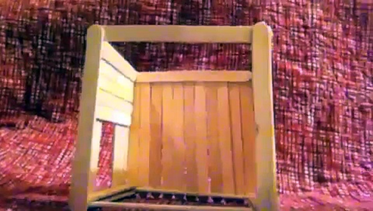 Popsicle Stick House Animation