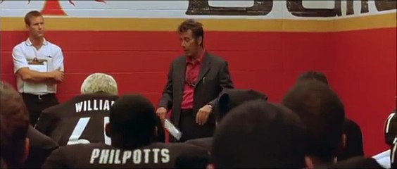 Un Domingo Cualquiera Discurso de Al Pacino en Pulgada a pulgada Alta calidad