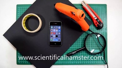 Build A Smartphone Projector With A Shoebox