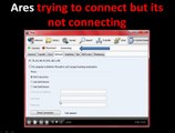 how to fix Ares ( not connecting) problem- 100% fix for reall .wmv