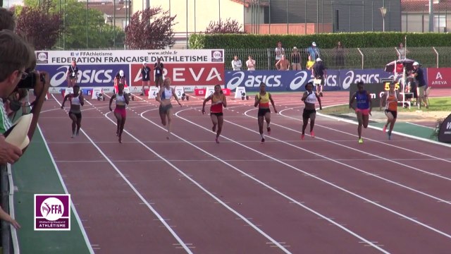 Finale 100 m Cadettes