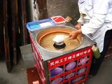 cotton candy making at  Ciqikou, Chongqing, China