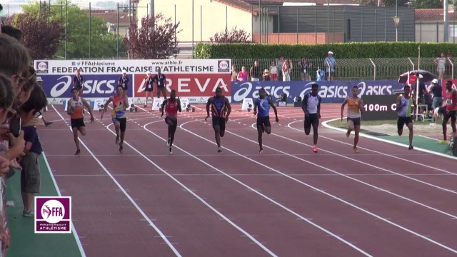 Finale 100 m Cadets