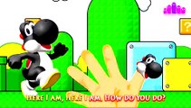Yoshi Super Mario Finger Family   Finger Family Cartoon   Nursery Rhyme   Full Animation