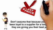 Better Prices from Suppliers | Cost Saving Purchasing Tips