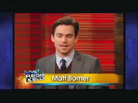 Matt Bomer on Regis and Kelly (1/15/10)