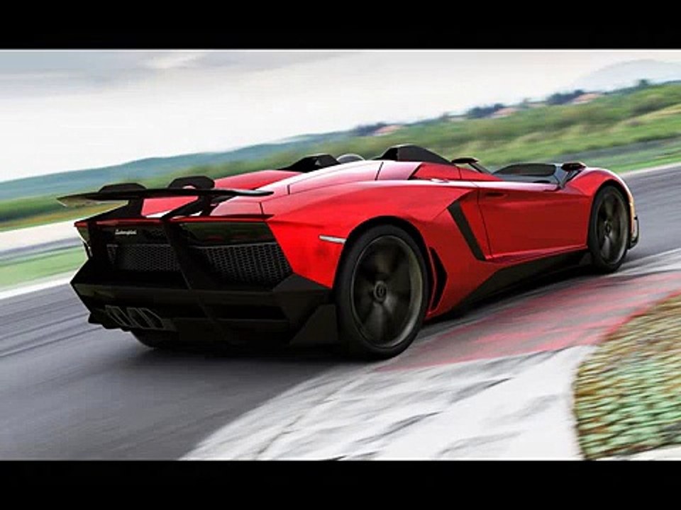 All New Lamborghini Aventador J
