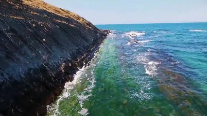 Уникално видео около Синеморец заснето с дрон