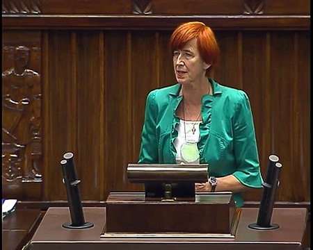 Poseł Elżbieta Rafalska - Wystąpienie z dnia 09 lipca 2015 roku.