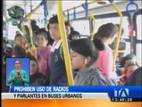 Cuenca: Prohíben escuchar música y programas que afecten a usuarios en buses