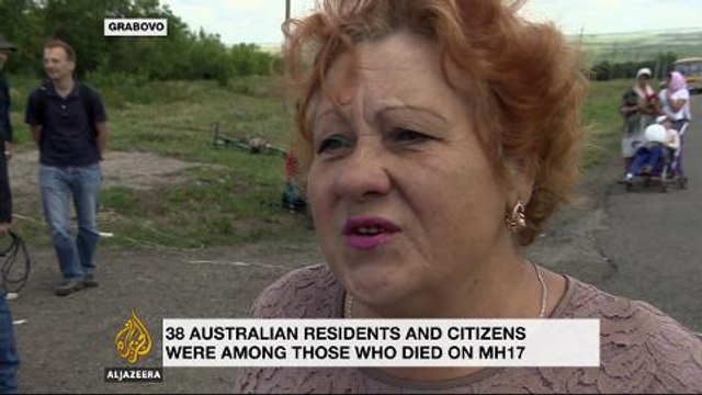 Ukraine town holds memorial for MH17 victims