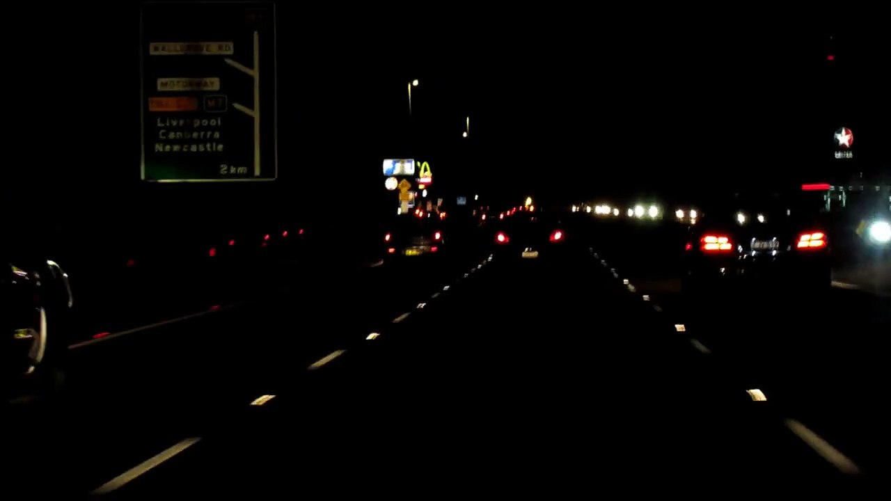 Driving : M4 Motorway - Great Western Highway HD