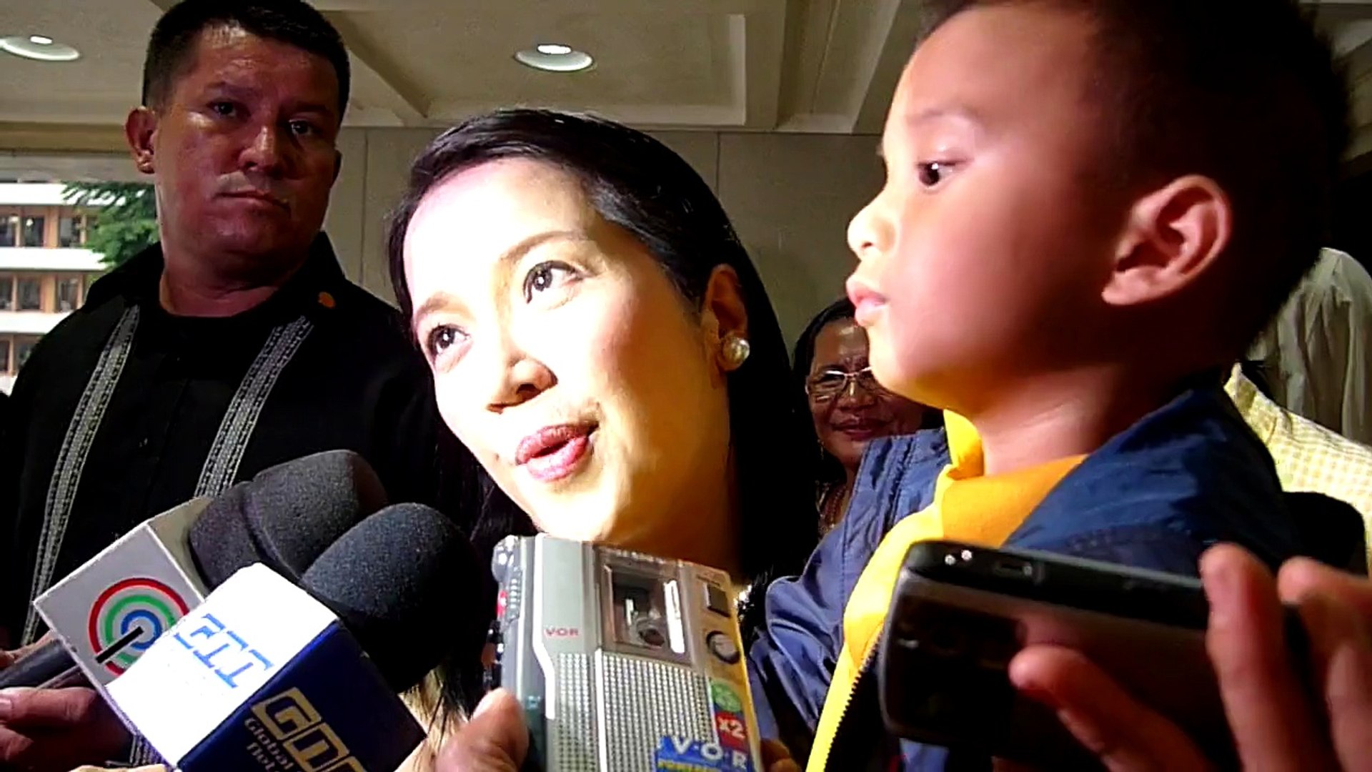 Kris Aquino after her brother's proclamation