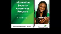 Information Security Awareness - Email Security