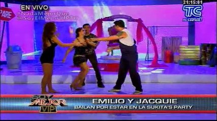 SEM -VIP: Jacqueline y Emilio quieren ir a "Sukita´s Party".