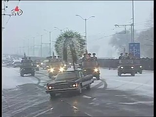 KCTV TV (Korea Północna) pogrzeb Kim Dzong Ila