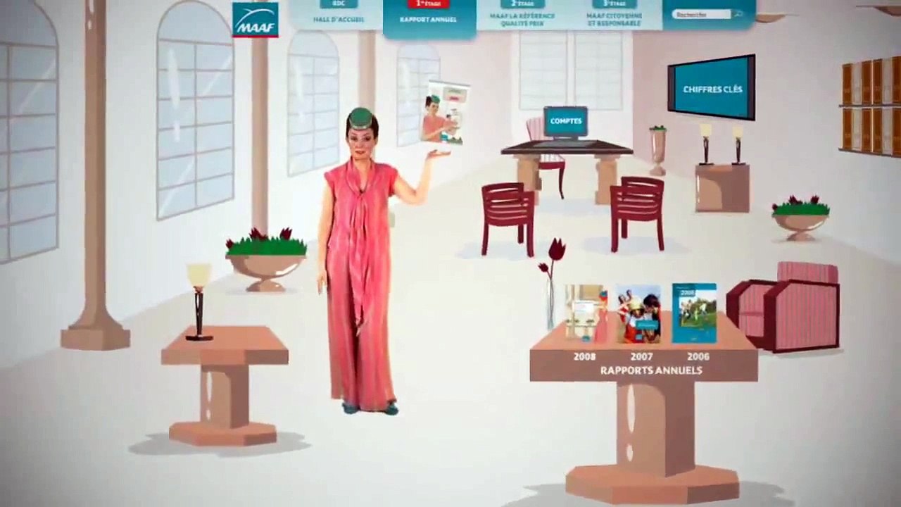 MAAF ASSURANCES : bande annonce rapport annuel...