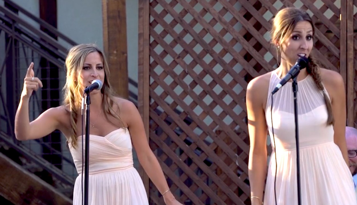 Bridesmaids Sing Cringey (But Sweet!) Wedding Song | What's Trending Now