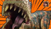 [Full] Hilarious Japanese Dinosaur Prank Japanese man terrified by 'dinosaur' on TV show