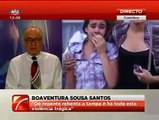 Entrevista Boaventura Sousa Santos  sobre os motins de Londres