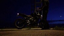 Yamaha MT-09 Akrapovic sound FLAMES