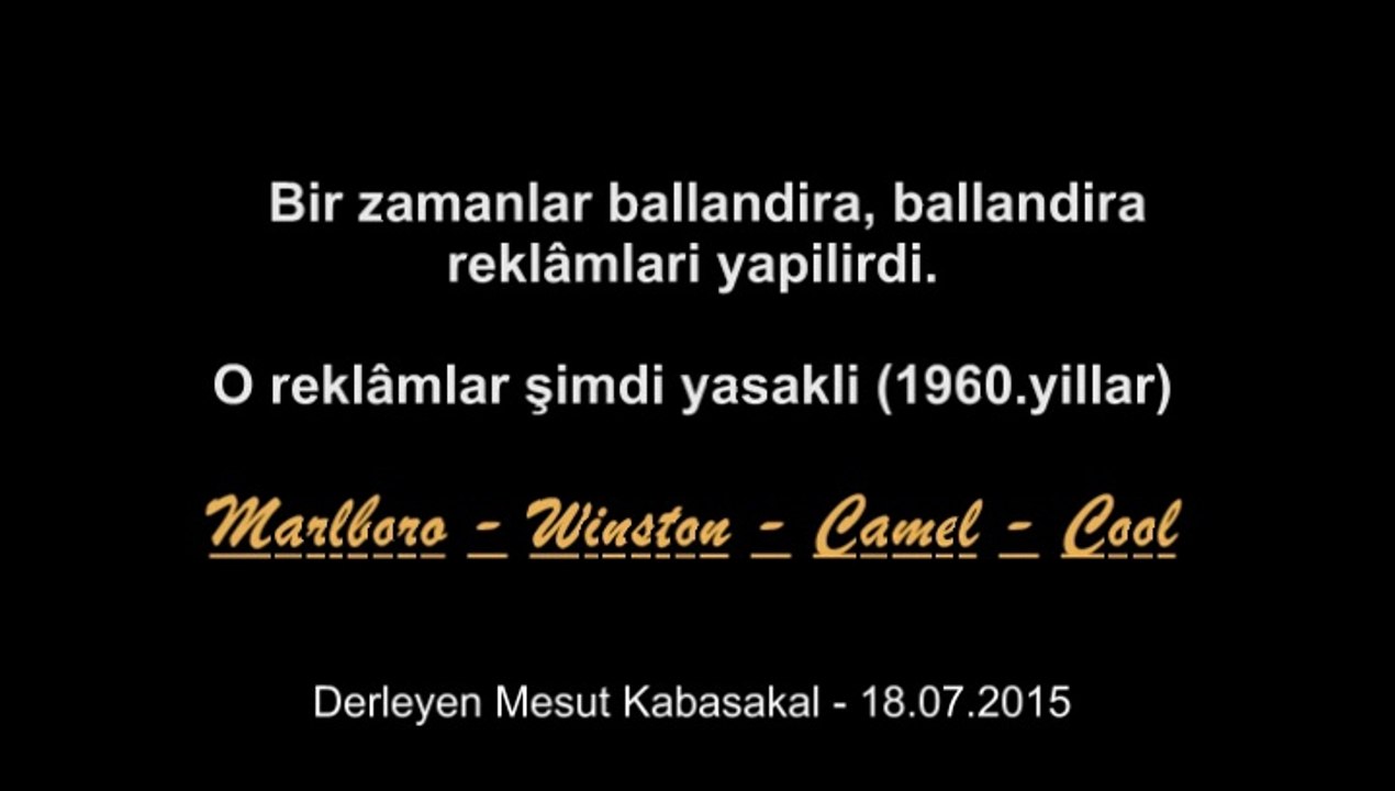 Marlboro, Winston, Camel, Cool