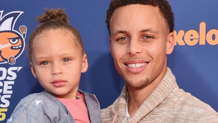 Riley Curry Steals The Show At Kids' Choice Sports Awards