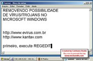 Removendo Vírus/Trojans no Windows
